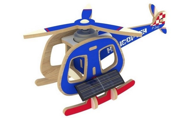 Robotime Solar Powered Helicopter - B (Colour)